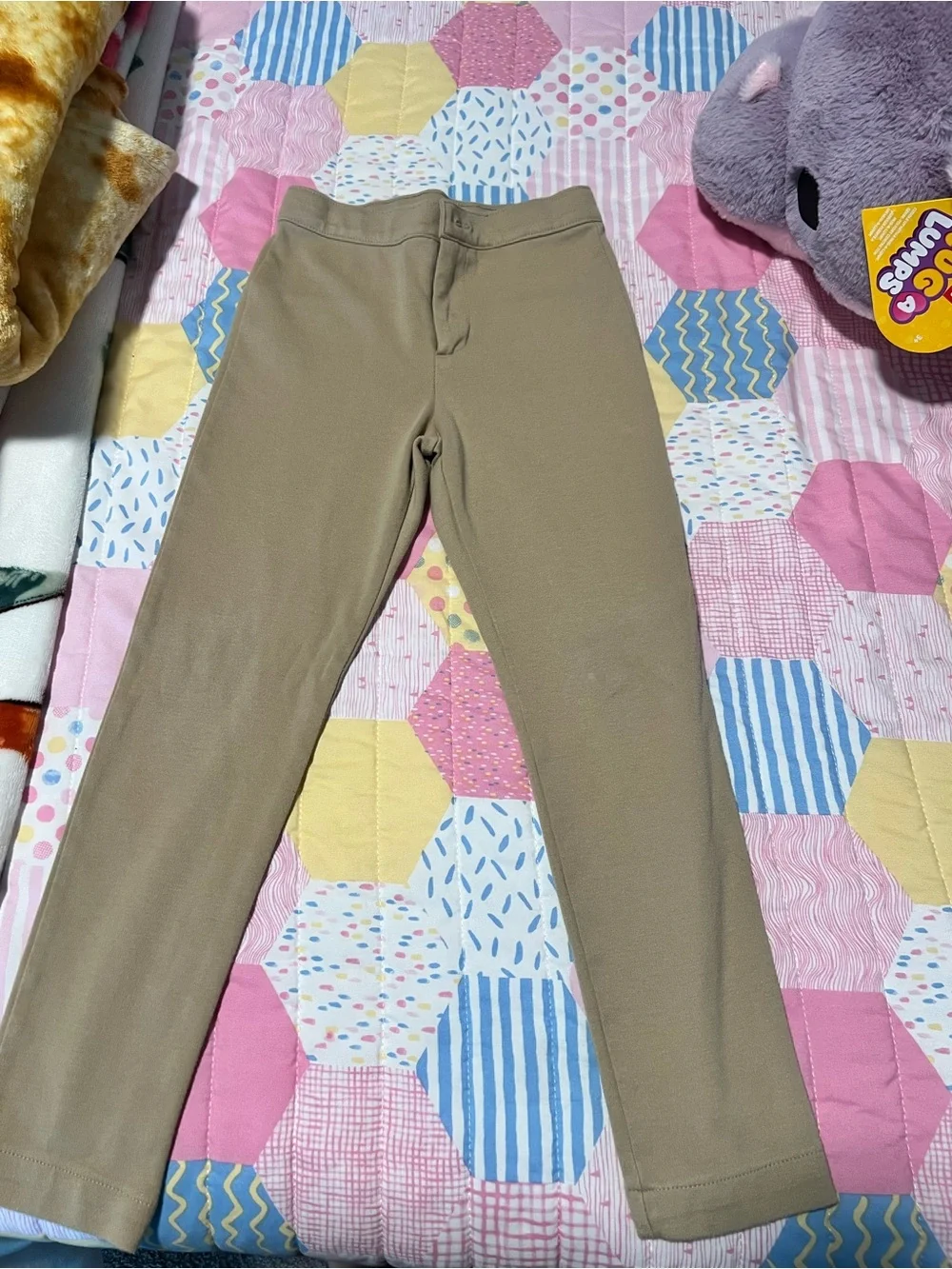 OshKosh B'gosh Tan Kids Stretch Casual Pants